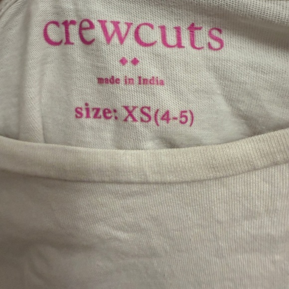 Crewcuts XS White T-Shirt - Picture 5 of 5